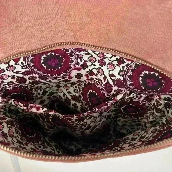 Vera Bradley leather and suede backpack purse - Picture 6 of 8